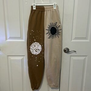 Sun/meteor sweatpants